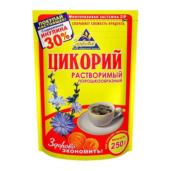 Вокруг света Цикорий растворимый Здоровье, 250 г