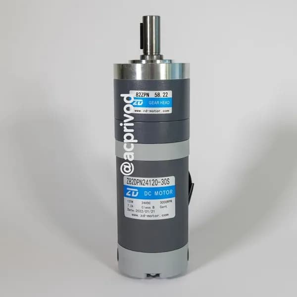 Z82DPN48180-30S/82ZPN301.68 планетарный мотор-редуктор постоянного тока 48 В 180 Вт 10 об/мин