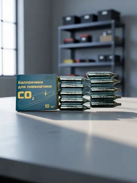 Баллончики CO2 "Teknord" для пневматического оружия 12г