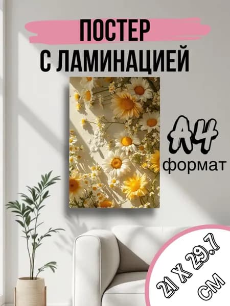 Постер, 29.7х21 см