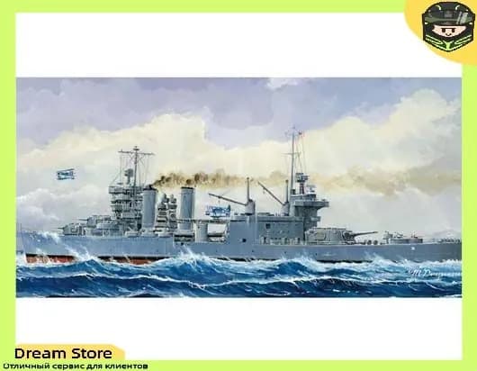 Trumpeter 05744 1/700 Тяж елый крейсер ВМС США CA-36 (1942)