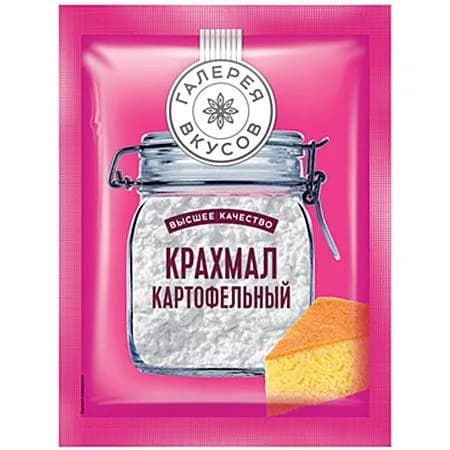 Галерея Вкусов Крахмал картофельный, сорт Экстра, 200 гр.