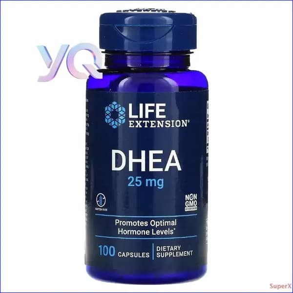 ДГЭА (дегидроэпиандростерон) Life Extension DHEA 25 мг 100 капсул