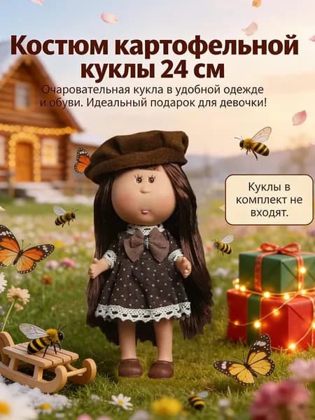 Одежда, аксессуары и обувь для картофельной куколки