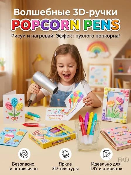 3D-ручка для творчества и DIY