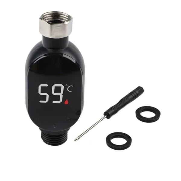 Цифровой термометр для крана с интеллектуальным дисплеем температуры, термометр для ванны.