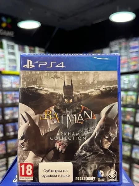 Игра Batman Arkham Collection PS4 (Box)