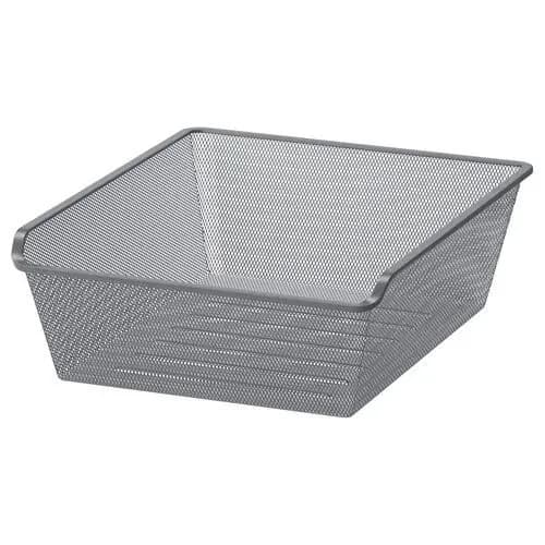 IKEA KOMPLEMENT проволочная корзина темно-серый (60257304)
