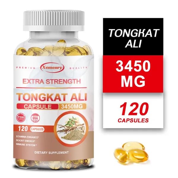 Капсулы Xemerry Tongkat Ali - содержат экстракт Тонгкат Али - повышают жизненную энергию и улучшают состояние кожи