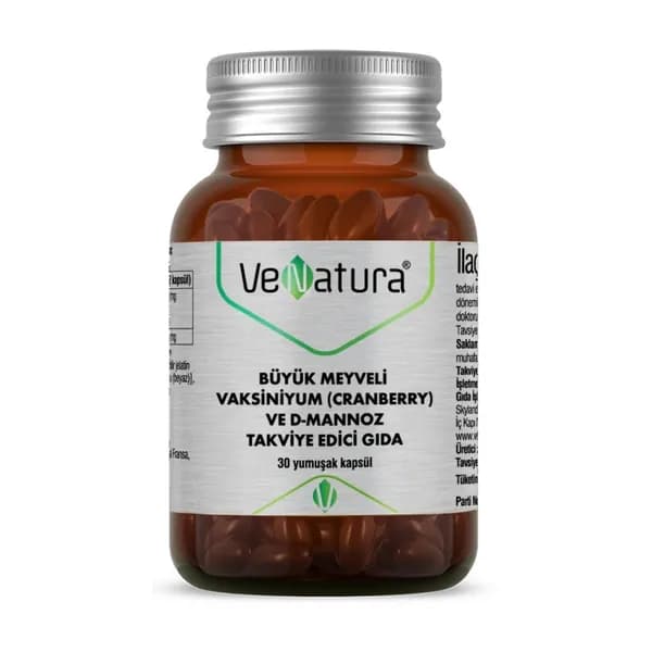 Венатура с клюквой и маннозой, 30 капсул