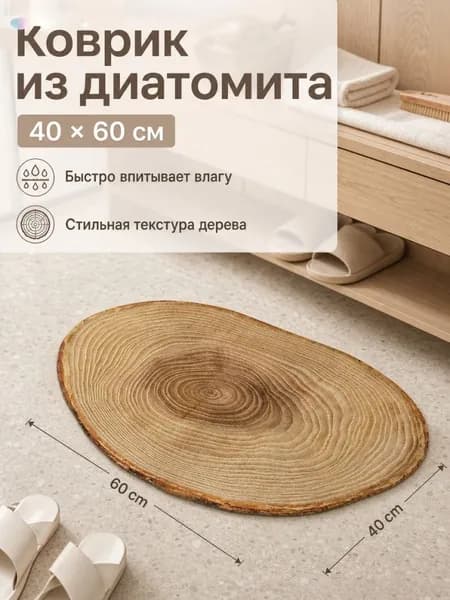 Коврик для ванной 40x60 см