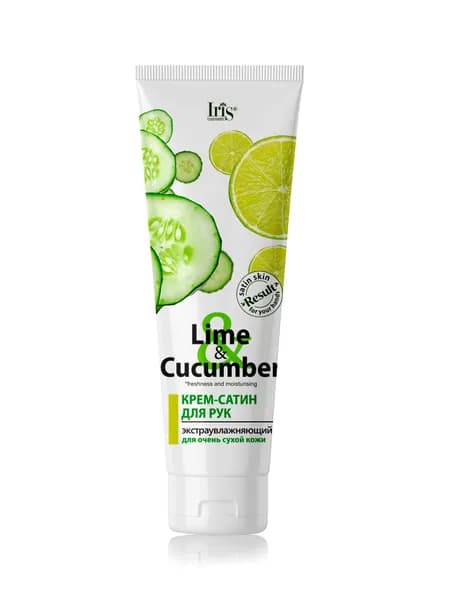 Крем-сатин для рук Lime & Cucumber экстраувлажняющий для очень сухой кожи 100 мл