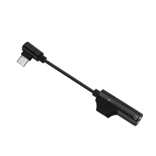 1 шт.-аудиоадаптер для наушников USB C-3,5 прослушивания песен и зарядки два в одном-черный