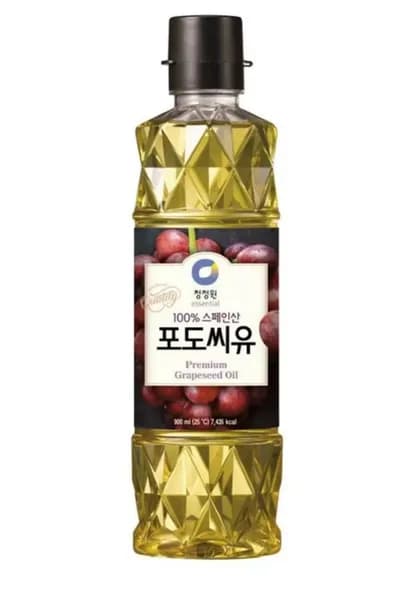 Масло из виноградных косточек Grapeseed oil, Daesang, 500 г, Республика Корея