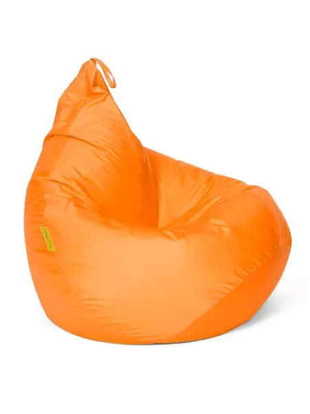 COOLPOUF Кресло-мешок Груша, Полиэстер, Размер XL,оранжевый