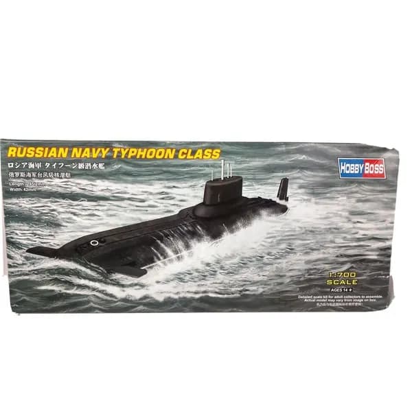 HOBBYBOSS 87019 1/700 Комплект модели класса Тайфун ВМФ России Корабль