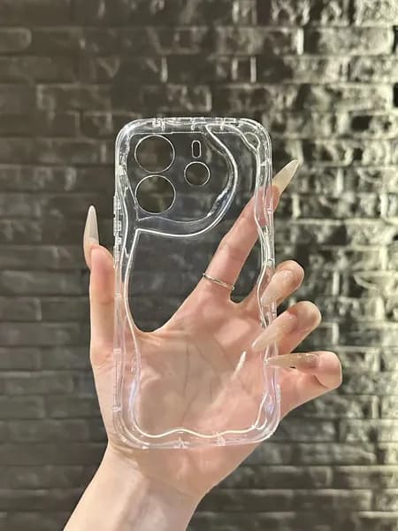 Чехол на Xiaomi Redmi Note 14 4G с защитой камеры