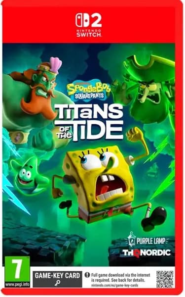 Игра Spongebob: Titans of the Tide (Nintendo Switch 2, Русские субтитры)