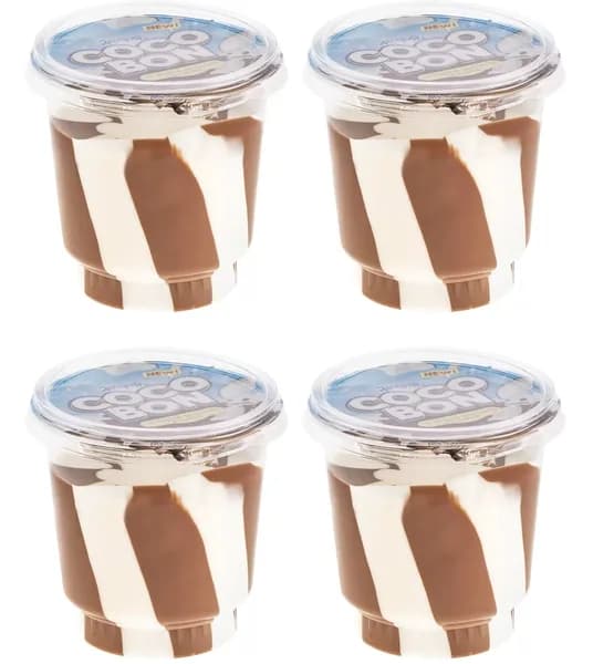 Десерт Cocobon со вкусом шоколада и кокоса, 4 уп по 350 г