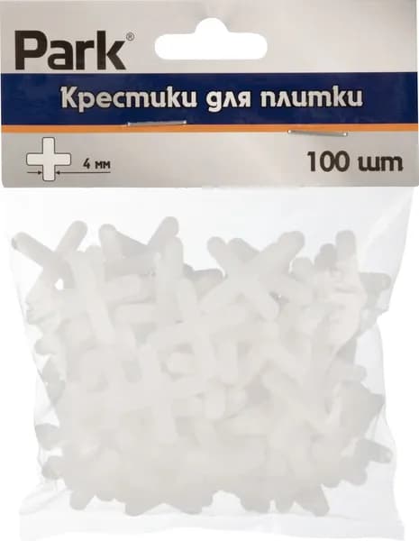 Крестики для плитки 100 шт, 4 мм