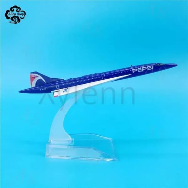 Металлическая Модель Самолета Concorde Из Кола