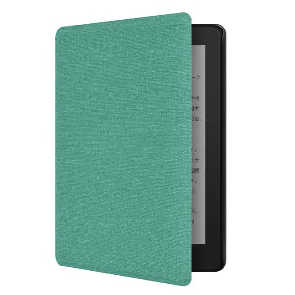 Чехол для Kindle Paperwhite 12-го поколения и Colorsoft Signature Edition (7 дюймов), мятно-зелёный, с функцией автоматического пробуждения