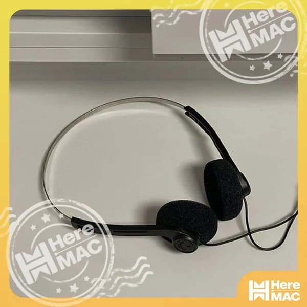 HereMAC Наушники проводные, черный