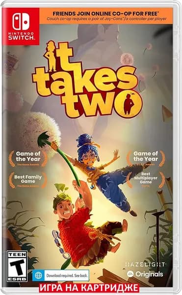 Игра It Takes Two (Nintendo Switch, Русские субтитры)