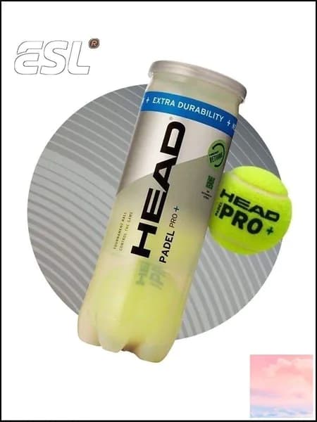 Мячи для игры в падел Head Padel Pro (3 мяча в банке)