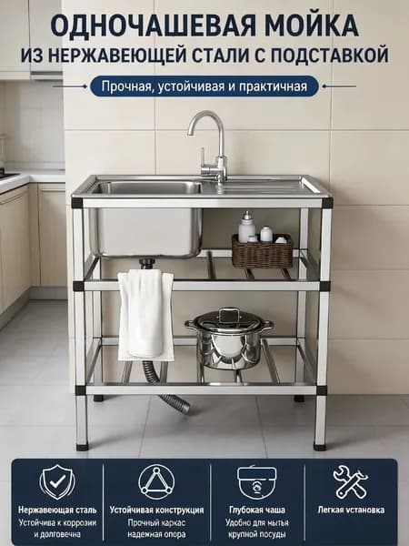 Садовая кухня,75х45х77см