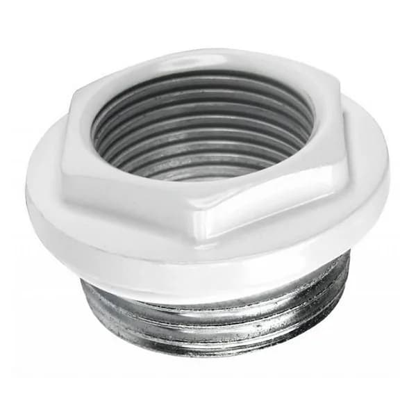 Заглушка (пробка) проходная 1"x3/4" правая резьба для алюминиевых и биметаллических радиаторов 1шт.