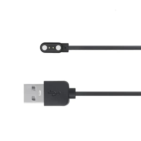 Магнитный USB-кабель для зарядки умных часов, Черный