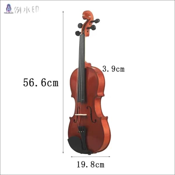 Скрипка AV 105 для начинающих из липы с аксессуарами из черного дерева 3/4