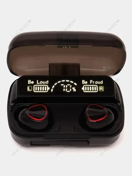 Наушники беспроводные с микрофоном, Bluetooth, USB Type-C, черный