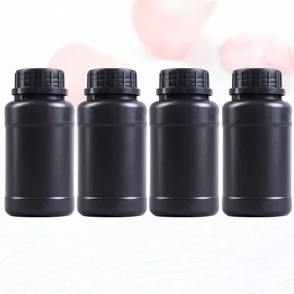 4 Штуки Инженерные Бутылки Из Прочного Пластика Hdpe Для Хранения Жидкостей 6 13Cm