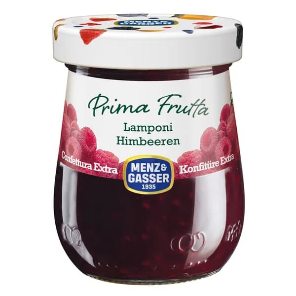 Конфитюр экстра Prima Frutta Малина 340 г, Menz&Gasser