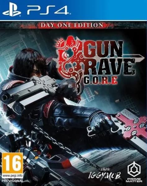 Игра Gungrave G.O.R.E Day One PS4, PS5 Русская Версия Диск на PS 4 и PS 5