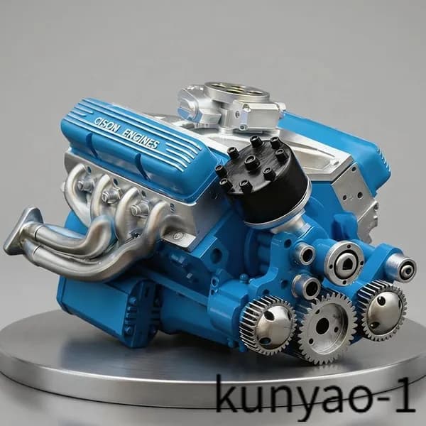 Декоративные модели двигателей V8, сувениры для автолюбителей и офисные интерьеры