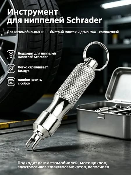 Инструмент для удаления сердечника клапана шины