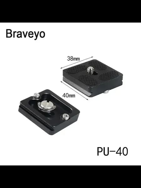 Быстросъемная пластина PU-40, 40x38mm