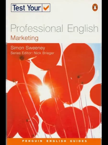 Test Your Professional English. Marketing
