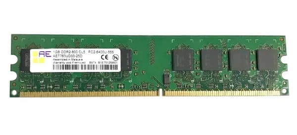 Оперативная память DDR2, 800 МГц, 1 x (AET760UD00-25D)