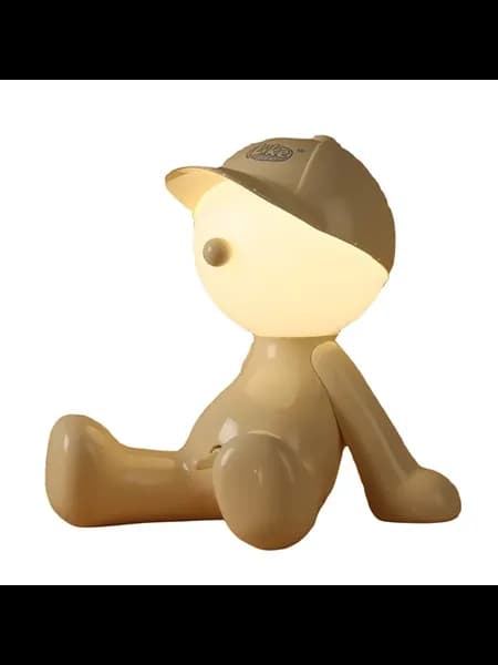 USB настольная лампа желтого цвета для коррекции осанки