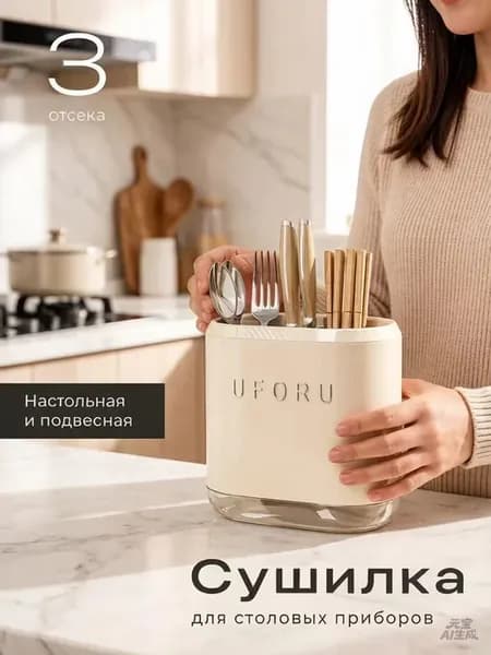 Подставка сушилка для столовых приборов