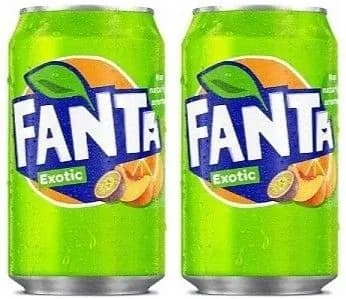 Напиток FANTA EXOTIC (Германия) сильногазированный 0,33л*2штуки