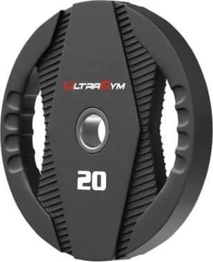 Диски полиуретановые ULTRA GYM UG2030С с двумя хватами 5-25 кг