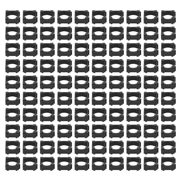Кронштейн держателя случая батареи клетки лития 100Pcs 18650 цилиндрический совместим с блока батарей Diy