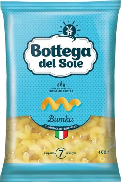 Макаронные изделия Bottega del Sole Витки, 400 г