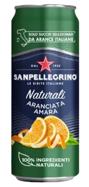 Газированный напиток San Pellegrino Aranciata Amara 330мл ИТАЛИЯ