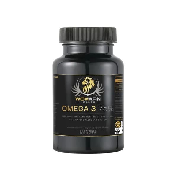 Рыбий жир Омега 3 (75%). Витамины Omega 3 DHA для взрослых мужчин, женщин. Для здоровья сердца и сосудов, поддержания молодости и красоты кожи, волос, ногтей. Для укрепления иммунитета.